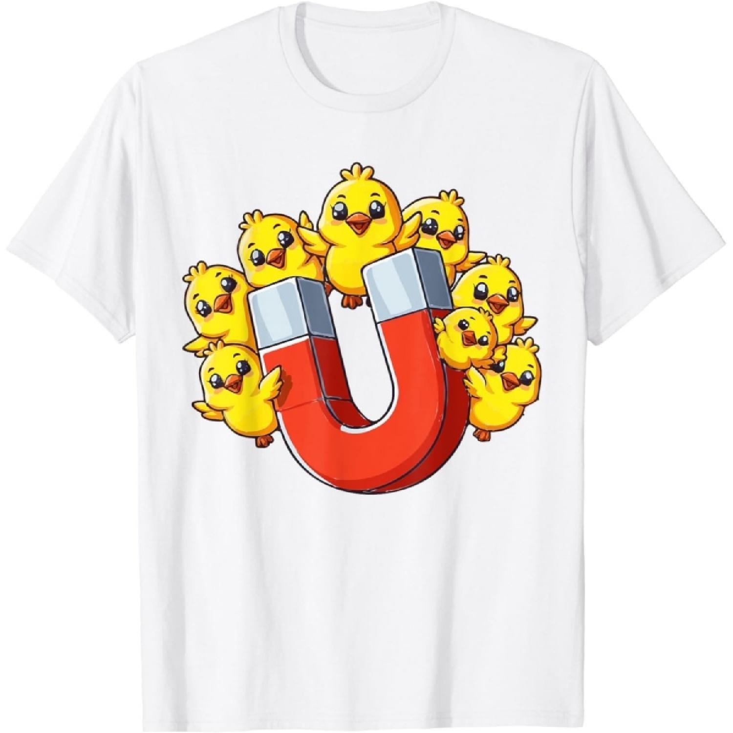 Hopfen Cute Chick Magnet T-Shirt S