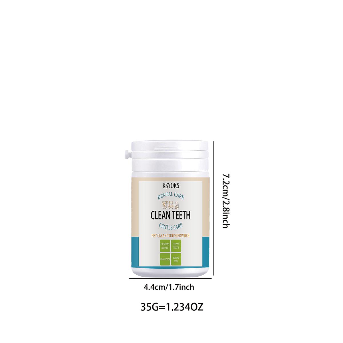 

Зубной порошок для домашних животных может удалить скрытый налет и улучшить тусклые зубы. 35g