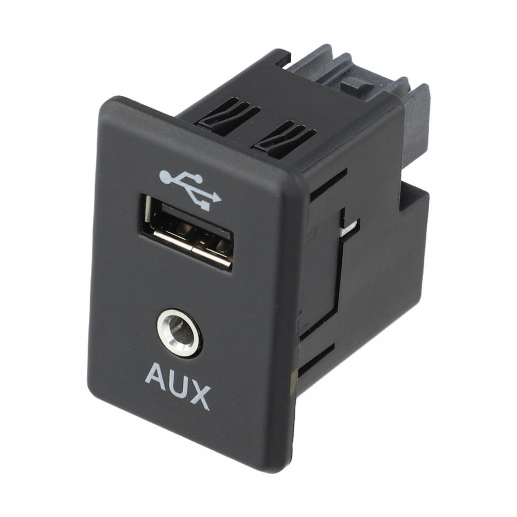 1PC 28023-4BA0B For Nissan 2013-2019 Auxiliary AUX Stereo Adaptor Audio Socket