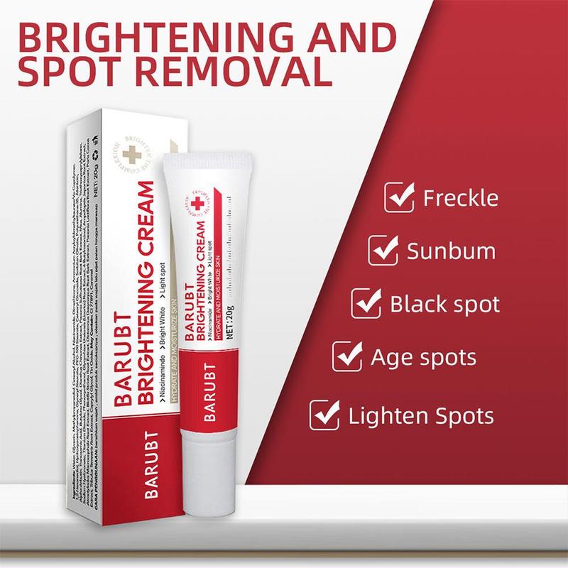 20g Skin Brightening Cream Dark Spot Remover For Face Whitening Freckle Cream Smooth Hydrating Face Moisturizer For Glowing Skin
