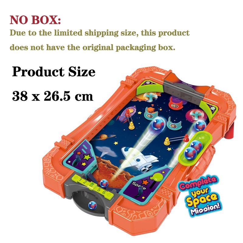 

Flipper Pinball Machine Board Games Kids Toys Tabletop Soccer Marble Pinball Social Game Battle Family Party Gifts Boys Girls