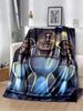 D Skibidi Throw Blanket  Speakerman Cameraman TVman Flannel Soft Cozy Blanket for Home Bedroom Bed Sofa Travel Cover Gift