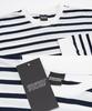 SIDE23-183 Striped Long-sleeved T-shirt