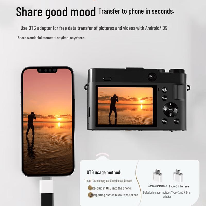 SONGDIAN DC218 Entry-Level 4K Digital Camera (CN version)
