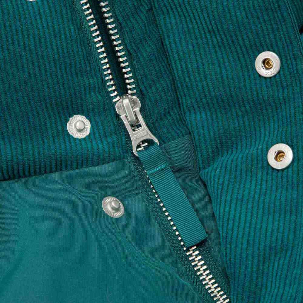 PUMA MMQ Puff Down Jacket With Patchwork Design And Hood Unisex Jackets Christmas-Green 623043-43