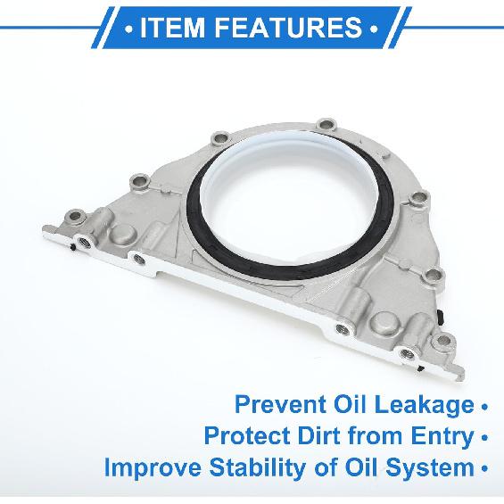 1 Pc Engine Crankshaft Oil Seal with Flange for BMW X5 550i Rear Main Seal No.11147583221