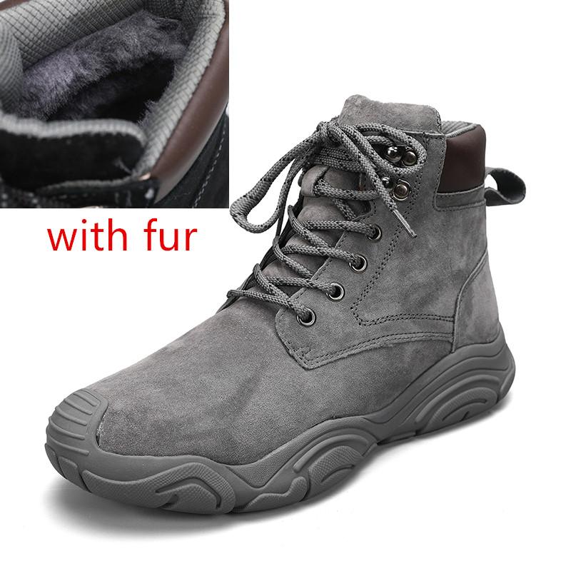 Модная мужская зимняя обувь для снега — фото 9