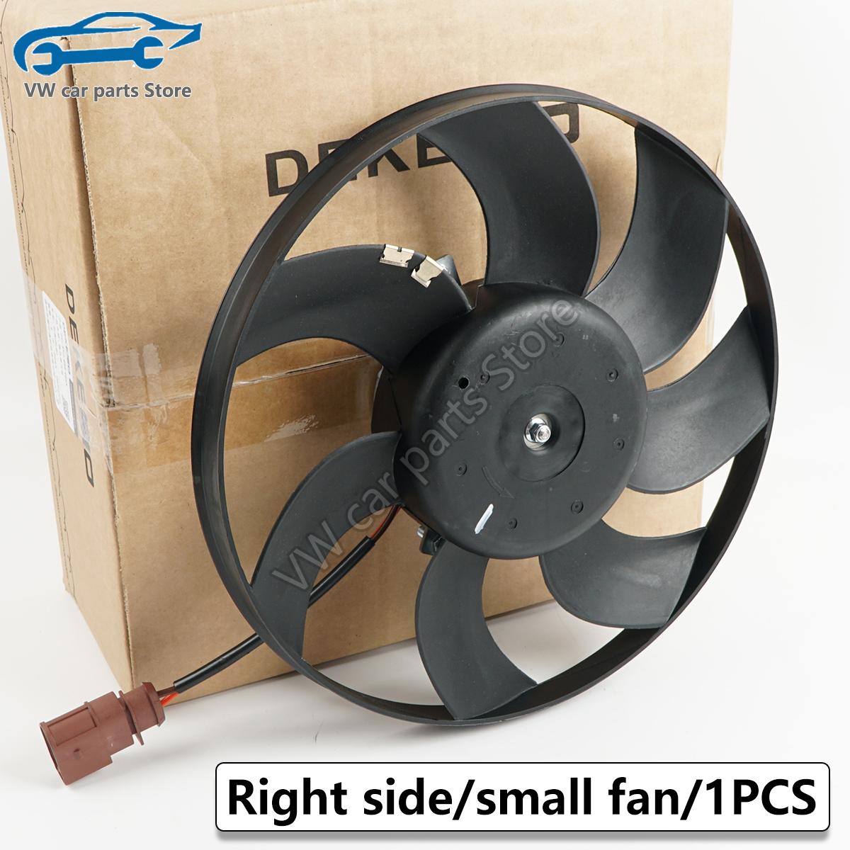 295MM 360MM Auxiliary Fan Assembly 1K0 959 455 FR For Jetta Passat Golf A3 A1 TT Sciricco Beetle CC Caddy Superb 1K0 959 455 CR R small 295MM 1PCS