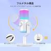 Maono DM30 RGB USB Condenser Gaming Microphone with RGB Lighting, Headphone Output, Plug & Play for PC, Mac, PS4, PS5