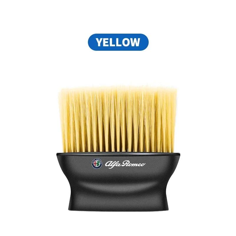 

For Alfa Romeo Car Air Outlet Cleaning Brush Auto Accessories For Alfa Romeo Giulia Stelvio Giulietta 156 159 147 Mito Tonale Br білий