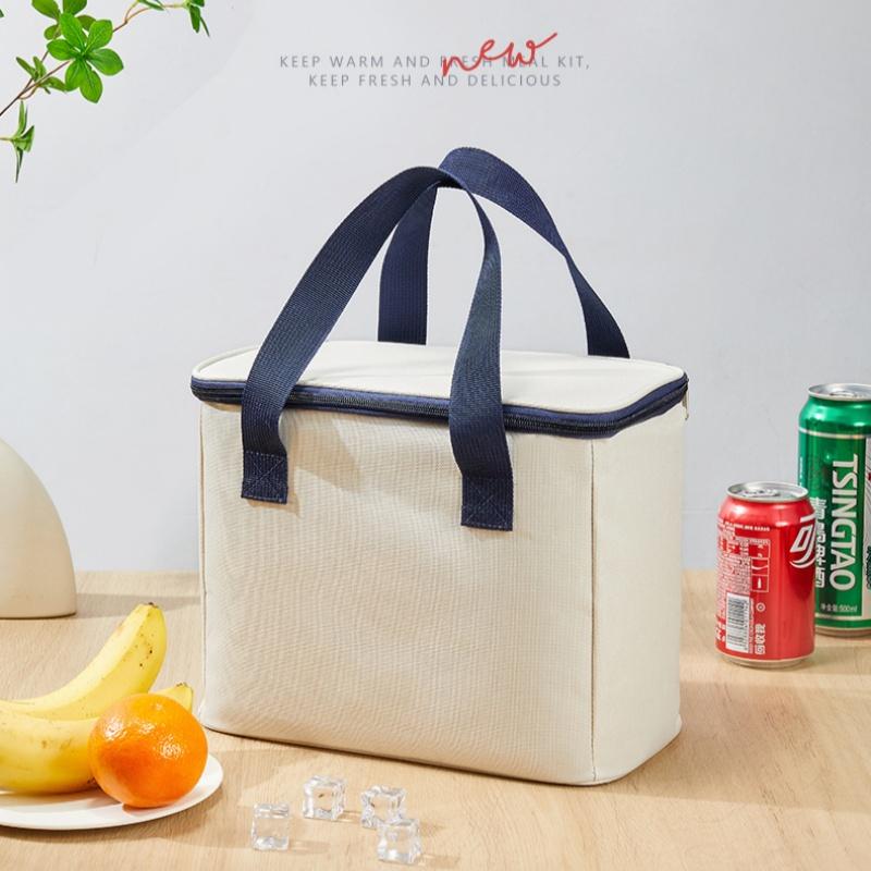 Outdoor Picnic Bag Hand In Hand With Bento Bag Insulated And Large Capacity Refrigerated Bag Camping Adjustable Lunch Bag