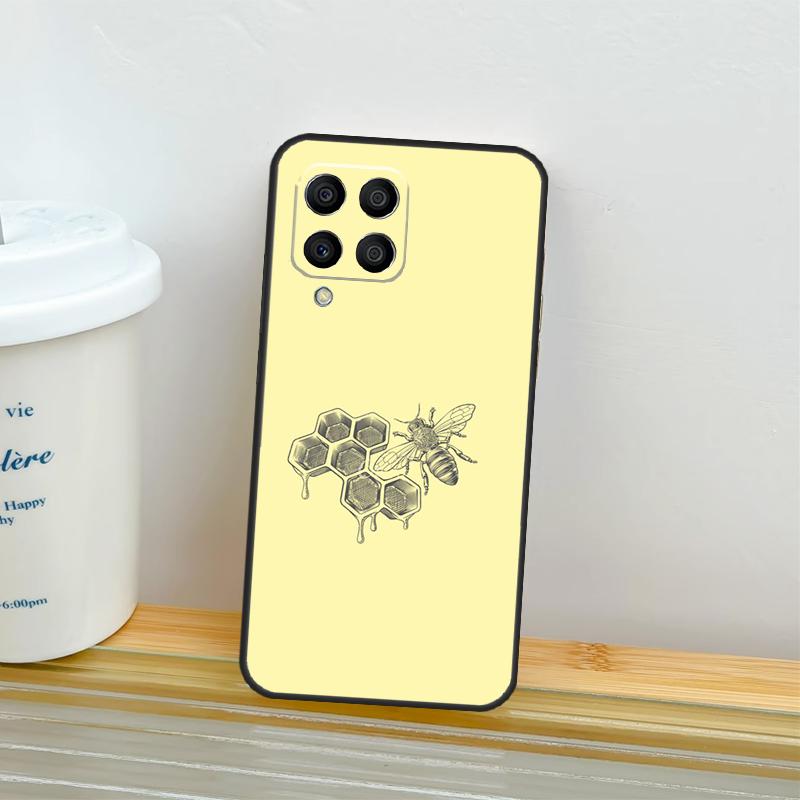 Bee Honey Case For Samsung Galaxy M53 M13 M06 M16 M31 M11 M35 M55 M15 M56 M36 M12 M32 M52 M14 M34 M54