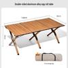 Outdoor Portable Aluminum Roll-Up Camping Table