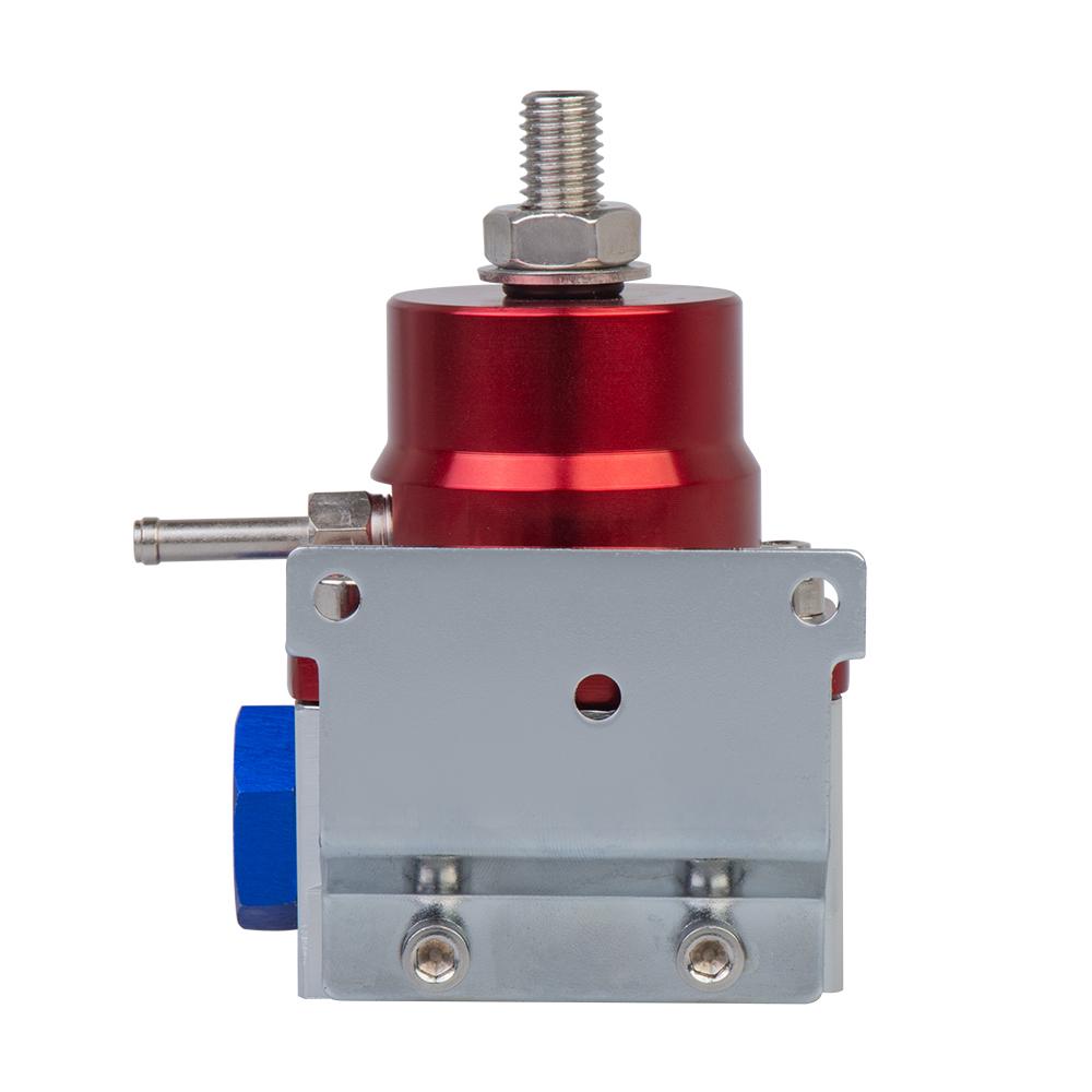 Racing JDM Car Universal Adjustable Fuel Pressure Regulator With Gauge For Cherokee Ford F250 6.0L Diesel Twin Beam Fpr-005