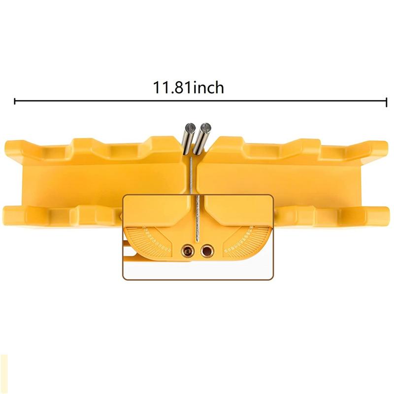 2025 Trend Mitre Measuring Cutting Clamp Measuring And Sawing Mitre Angles Cutting Tool For Miter Saw Protractor