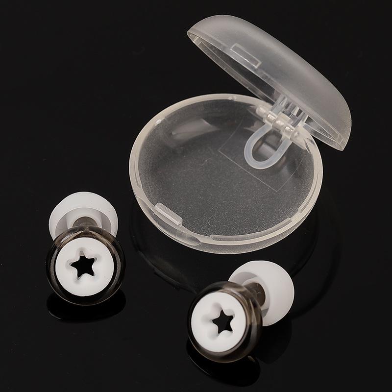 Bouchons d'oreille en silicone anti-bruit: Étanche, Insonorisé, Idéal pour les dortoirs, le travail, les ateliers et le ronflement