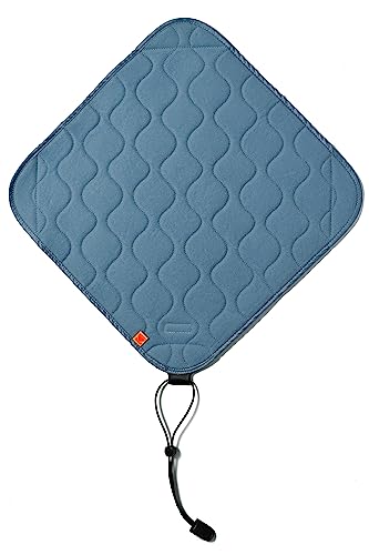 KODAK Camera Wrap, Size Large, 38.5x38.5cm - Waterproof, Scratch-Resistant, Dustproof Protective Cloth for SLR Cameras and Telephoto Lenses (Steel Blu