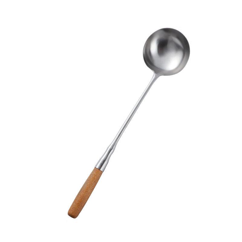 Thickened Stainless Steel Long Handle Cooking Spoon and Ladle