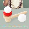 Suspended Blow Ball Toy Colorful Animal Head Blow Pipe Toy Kids Interactive Game Toy