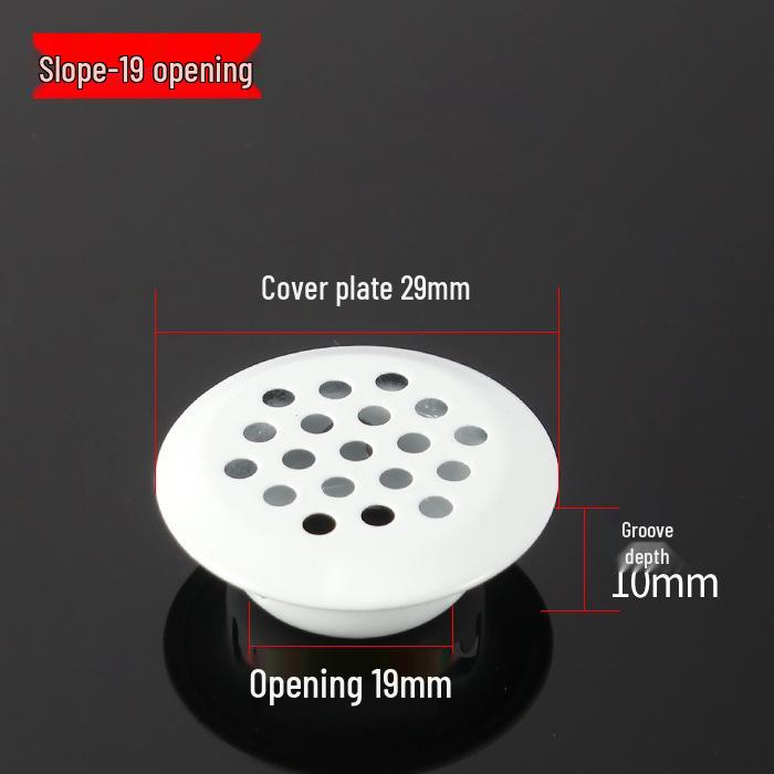 Biała Stal Nierdzewna Pokrywa Siatkowa Wentylacyjna do Szafek Kuchennych i Szaf