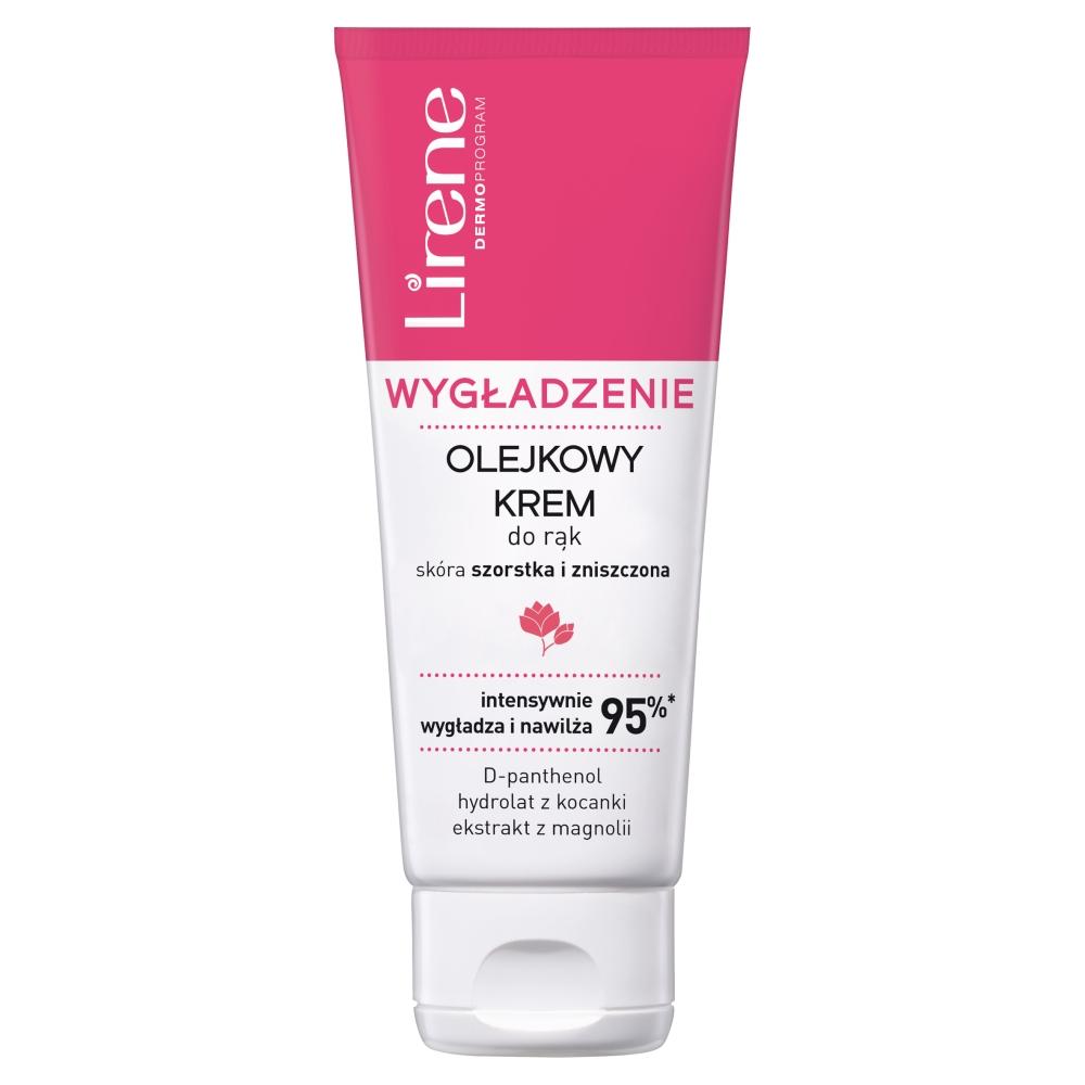 Lirene Smoothing Oil-Infused Hand Cream for Rough and Damaged Skin, 75ml