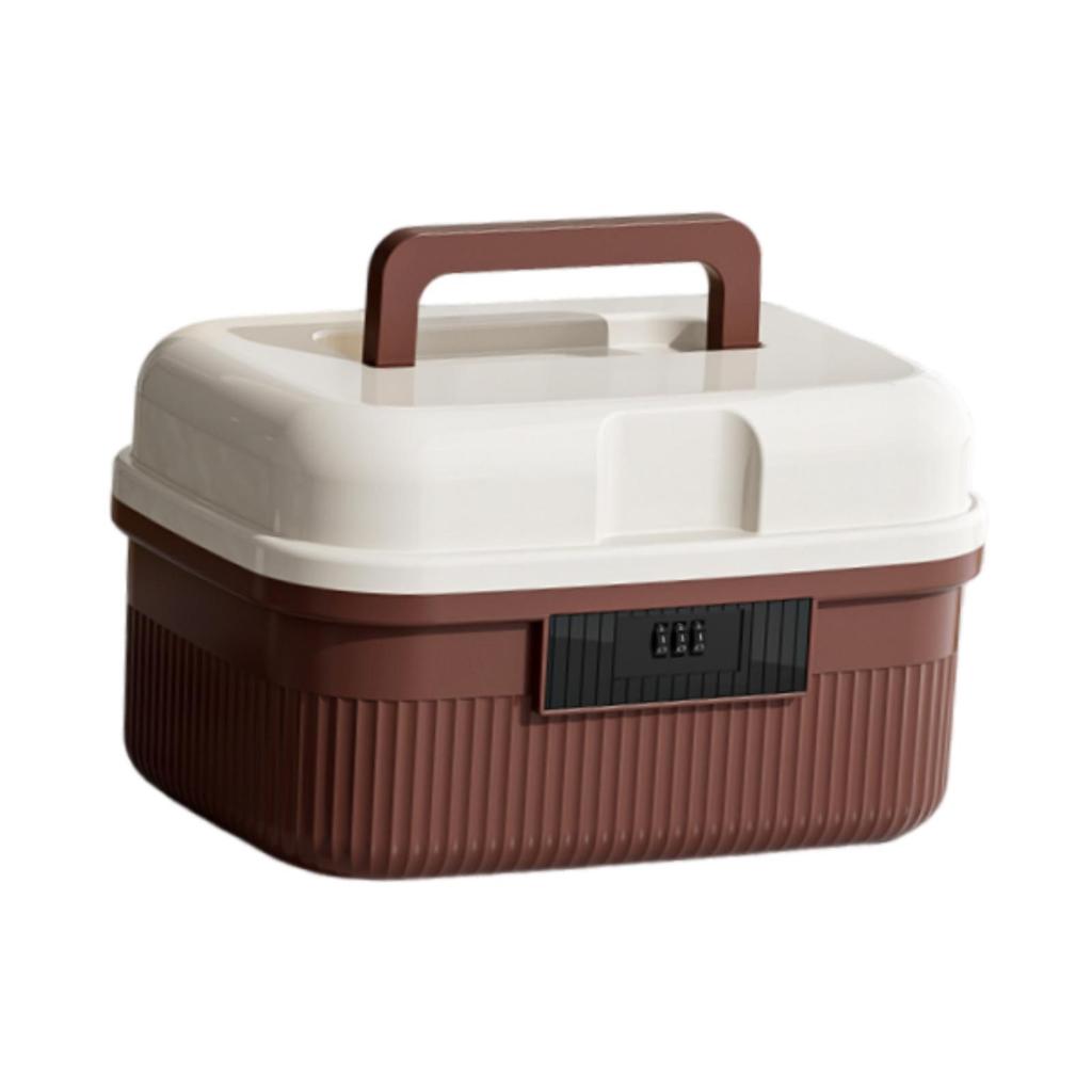 Lockable Storage Box Security Convenient Versatile Portable with Combination
