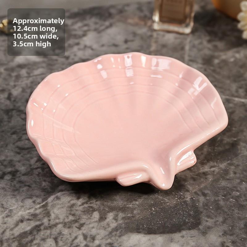 Ceramic soap box creative cute bathroom household soap dish holder anti-water sink soap box