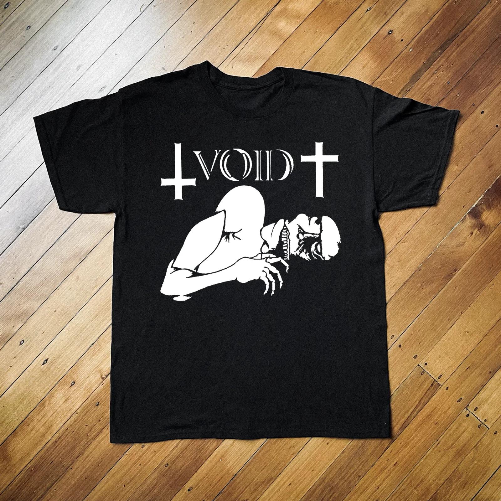 Men s and Women s T-shirts VOID Band Gift For Fans Heavy Cotton Black Shirt S-5XL BT526 XS