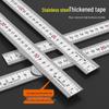Stainless Steel 90° L-Shaped Woodworking Triangle Ruler (30mm/50mm)