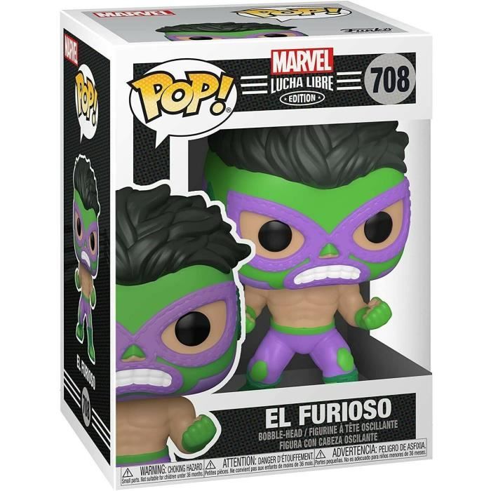 Figurine Funko Pop! Marvel - Luchadores - Hulk