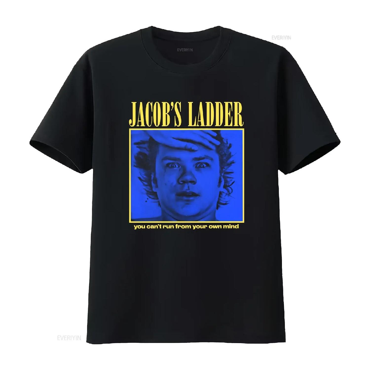 

Jacobs Ladder 1990 Винтажная футболка винтажная Стиранная Растянутая Повседневная Слегка удобный топ для повседневной носки Стильный модный S чёрный