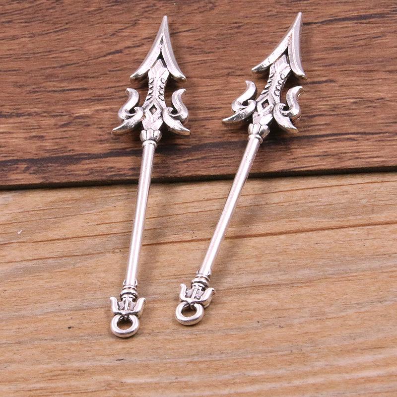 15 DIY Alloy Weapon Charms: Swords, Knives, Guns, Bows & More