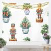 Christmas Nutcracker Tapestry for Bedroom Aesthetic Botanica Garden Wall Tapestry Aesthetic  Soldier Royal Guarder Tapestries