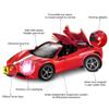 RASTAR 114 Scale Ferrari 458 Speciale RC Model Car with LED Lights and Automatically OpeningClosing Roof, Red