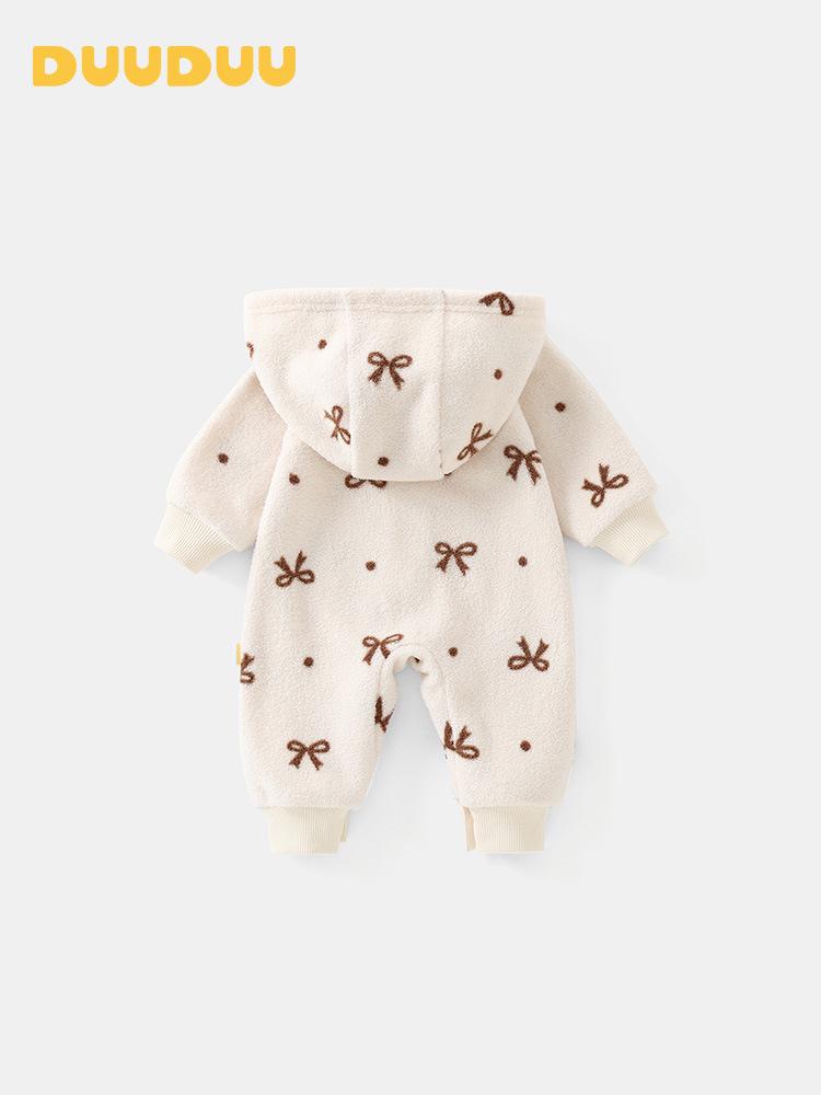 DUUDUU Baby Buitenkleding Verdikte Jumpsuit voor Herfst/Winter 2025