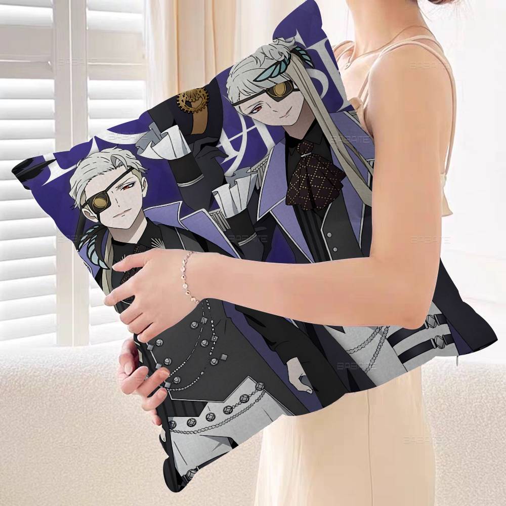 

Anime Visual Prison Cushion Cover Decorative Pillow Sofa Home Decor case pillow cases 12x12Inch