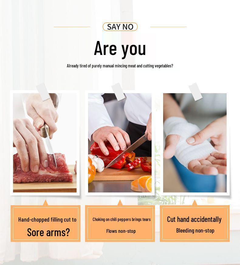 Manuelle Fleischmühle & Wurstfüller: Handkurbelmixer & Gemüsehacker.