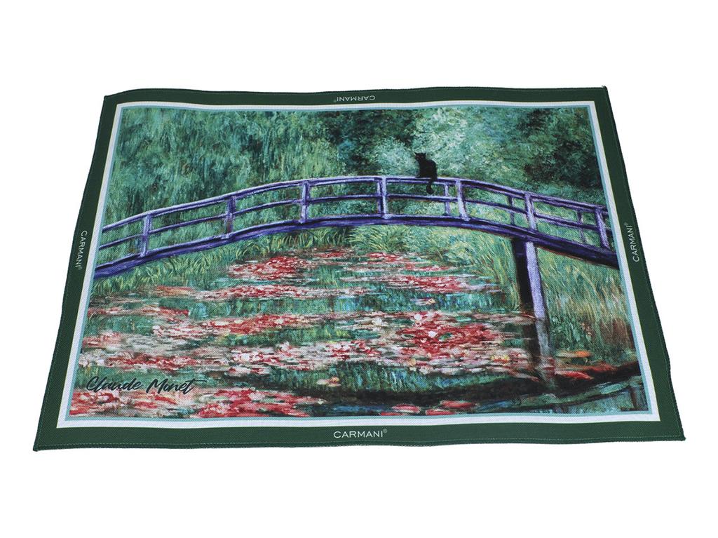 Podkładka Na Stół Mata Stołowa Monet Most Nad Stawem Dekoracja Stołu Jadalnia