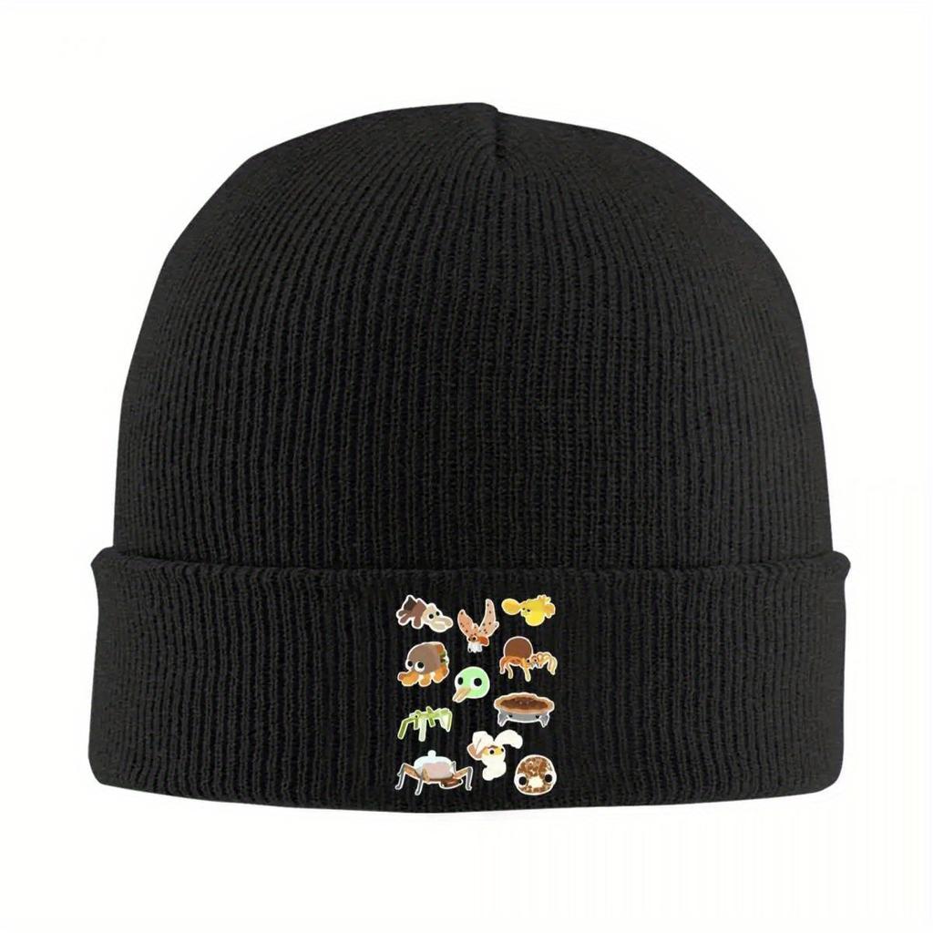 The Isle Of BIGsnax Bugsnax Pack Warm Knitted Cap Fashion Bonnet Hat Autumn Winter Outdoor Beanies Hats for Men Women Adult