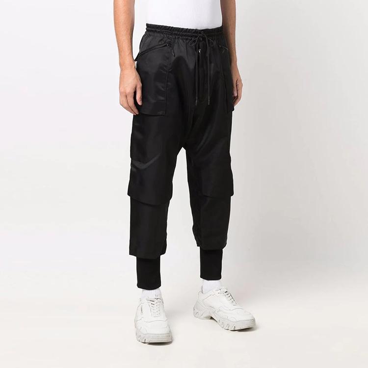 Y-3 Classic Tech Twill Cargo Pants Black Men Bottoms HB3433