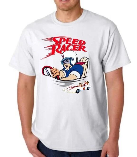 

SPEED RACER CARTOON T-T-shirt ANIME TEE MACH GOGOGO RACER X CHIM M