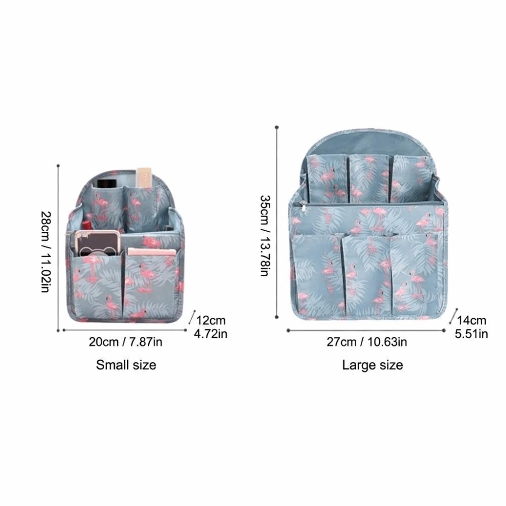 Multi-pockets Bag Liner Organizer Inner Liner Travel Organizer Travel