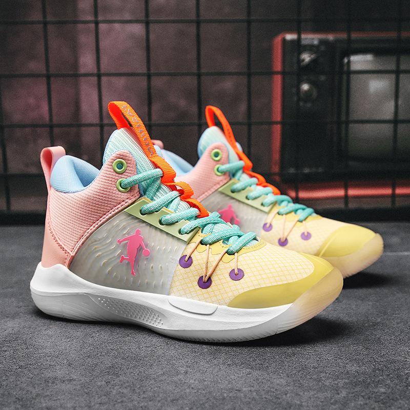 Kobe Atmungsaktive Basketballschuhe für Kinder - Herbst-Mesh, Rutschfest, Weiche Sohle, Verschleißfest für Sport & Laufen in der Grundschule