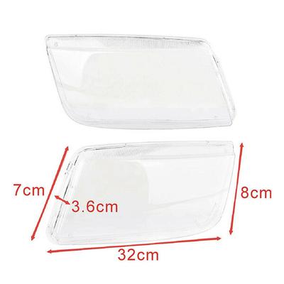 A16P-3 Pair Left+Right For Bora Jetta MK4 1999-2004 Car Headlight Lens Cover Headlight Lampshade Front Light Shell Cover