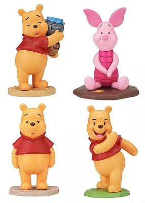 Winnie the Pooh Funny Face of 4 Gacha [Set (Full Set)]