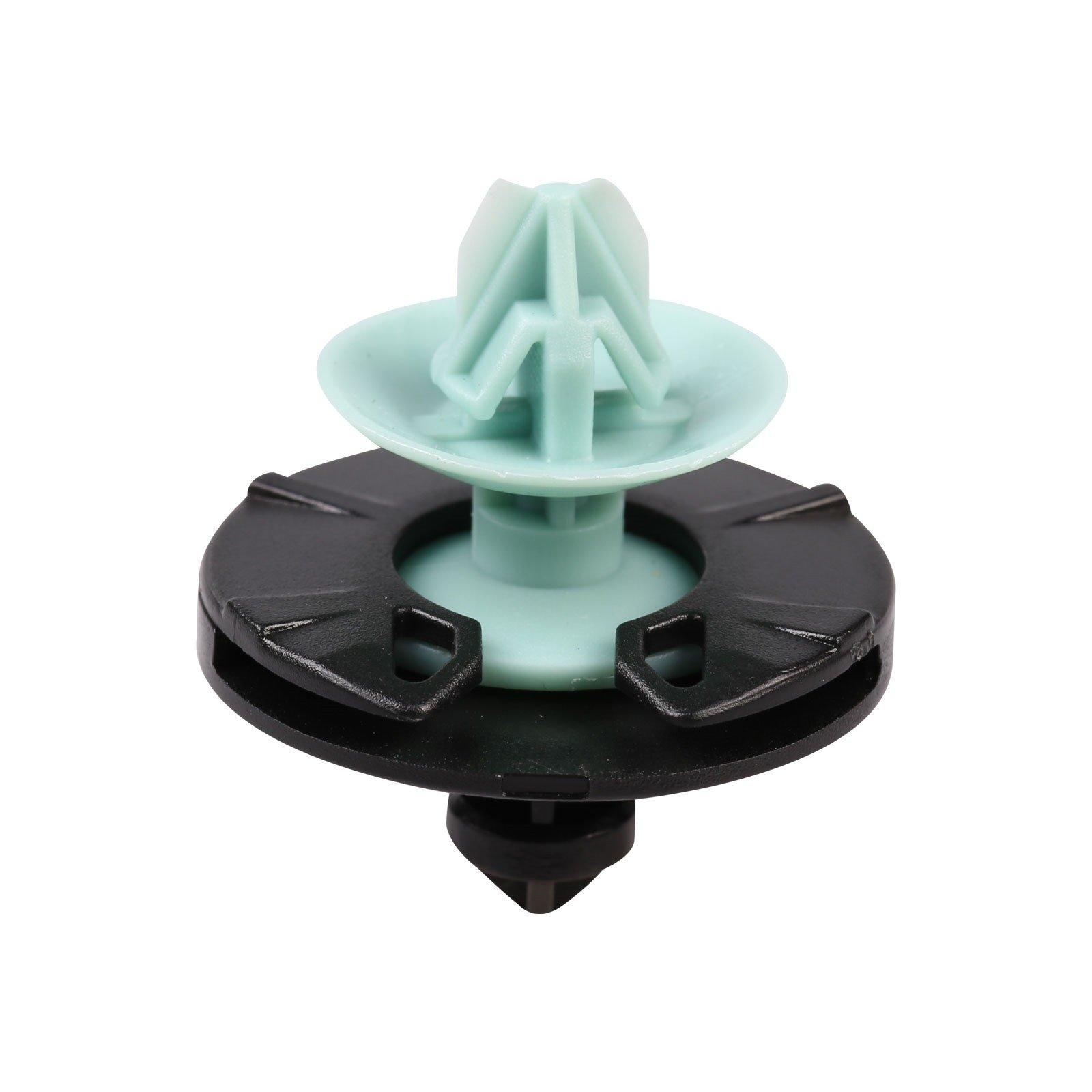 

ECF1796 10 Pieces Door Panel Clip for VW : 1H0868243, Head Dia:28.3mm Overall Length:31.3mm Made in Turkey