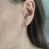 Silver Earrings Without Stones (2214076)