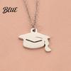 Graduate Pendant Necklace Graduation Cap Unisex Charm for Men Keepsake
