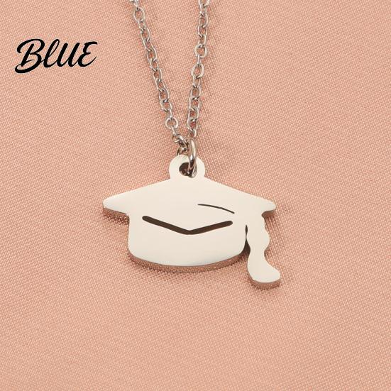 Graduate Pendant Necklace Graduation Cap Unisex Charm for Men Keepsake