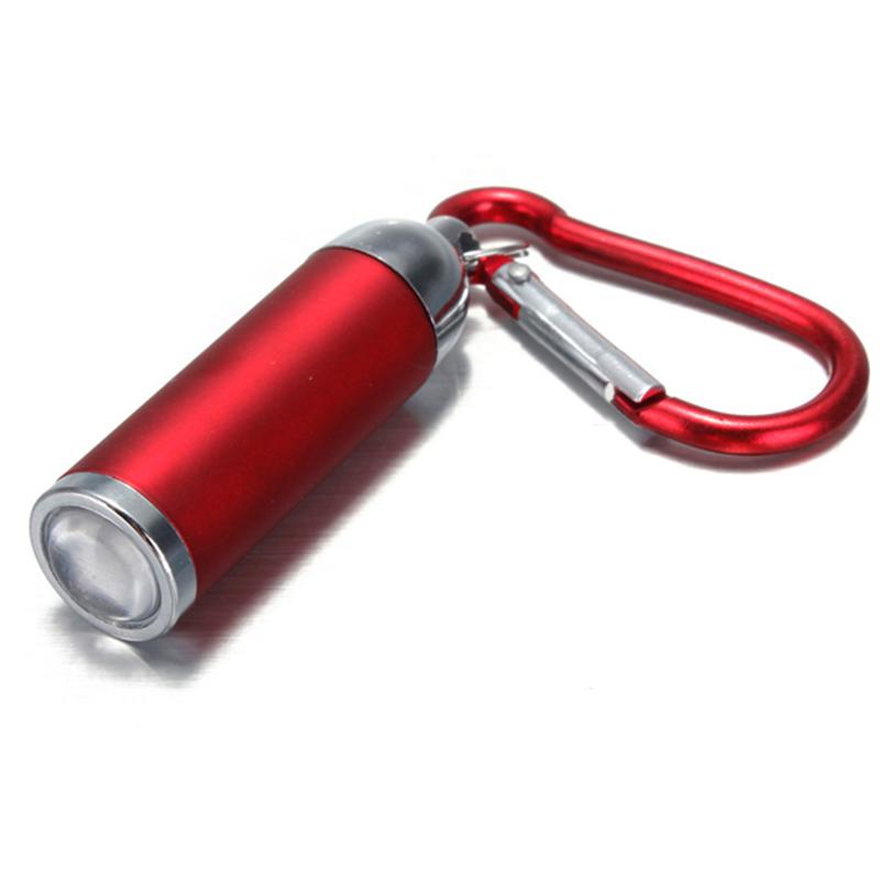 Mini LED Flashlight Torch KeyChain Keyring Key Chain Ultra Bright Portable For Relax Time